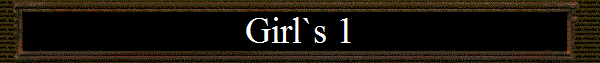 Girl`s 1
